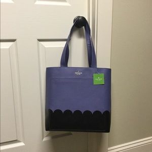 ‼️NWT‼️ Kate Spade Lita Street scallop Andrea tote